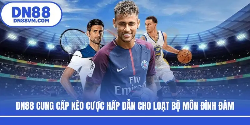 DN88 cung cấp kèo cược hấp dẫn cho loạt bộ môn đình đám